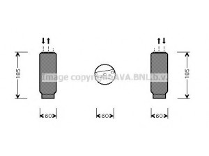 AVA QUALITY COOLING TOD005 džiovintuvas, oro kondicionierius 
 Oro kondicionavimas -> Džiovintuvas
94457314301, 9533071B20, 8847120050