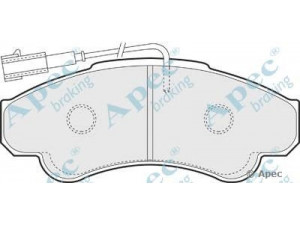 APEC braking PAD1251 stabdžių trinkelių rinkinys, diskinis stabdys 
 Techninės priežiūros dalys -> Papildomas remontas
425245, 425459, 71752978, 77362216