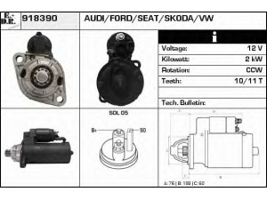 EDR 918390 starteris 
 Elektros įranga -> Starterio sistema -> Starteris
1111210, 1147432, YM2111000BA, YM2111000BB
