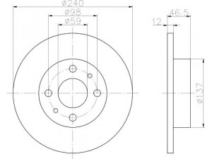 HELLA PAGID 8DD 355 101-131 stabdžių diskas 
 Stabdžių sistema -> Diskinis stabdys -> Stabdžių diskas
5961814, 71338423, 71738423