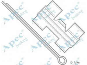 APEC braking KIT427 priedų komplektas, stabdžių trinkelė 
 Stabdžių sistema -> Būgninis stabdys -> Dalys/priedai