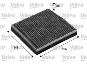 VALEO 715512 filtras, salono oras 
 Techninės priežiūros dalys -> Techninės priežiūros intervalai
30630754, 30676413, 9171756, 08790-2E200