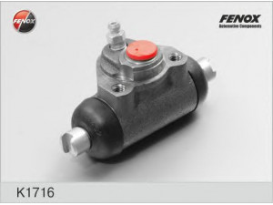 FENOX K1716 rato stabdžių cilindras 
 Stabdžių sistema -> Ratų cilindrai
790610, 022720002A, 3936245, SE021720001A