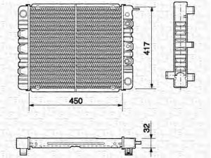 MAGNETI MARELLI 350213664000 radiatorius, variklio aušinimas 
 Aušinimo sistema -> Radiatorius/alyvos aušintuvas -> Radiatorius/dalys
1266051, 1336170, 1346839, 50018522