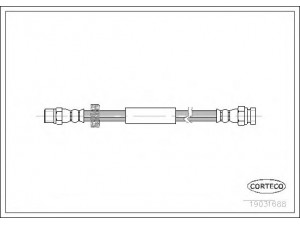 CORTECO 19031688 stabdžių žarnelė 
 Stabdžių sistema -> Stabdžių žarnelės
7335770