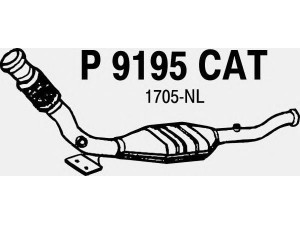 FENNO P9195CAT katalizatoriaus keitiklis 
 Išmetimo sistema -> Katalizatoriaus keitiklis
BM91355H, 1706-88