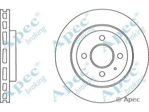 APEC braking DSK3026 stabdžių diskas 
 Stabdžių sistema -> Diskinis stabdys -> Stabdžių diskas
13502001