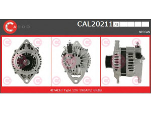 CASCO CAL20211AS kintamosios srovės generatorius
23100BU000, LR190748