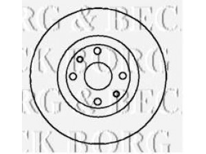 BORG & BECK BBD5017 stabdžių diskas 
 Dviratė transporto priemonės -> Stabdžių sistema -> Stabdžių diskai / priedai
7700801086, 7700801213, 7701204299