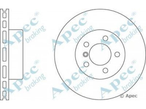 APEC braking DSK2299 stabdžių diskas 
 Stabdžių sistema -> Diskinis stabdys -> Stabdžių diskas
34116750265