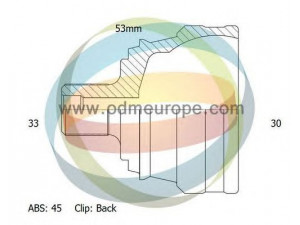 ODM-MULTIPARTS 12-211792 jungčių komplektas, kardaninis velenas 
 Ratų pavara -> Sujungimai/komplektas
8D0407305G, 8D0407305Q, 8D0498099