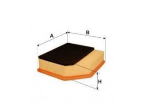 UNIFLUX FILTERS XA542 oro filtras 
 Techninės priežiūros dalys -> Techninės priežiūros intervalai
30 636 833, 30636833