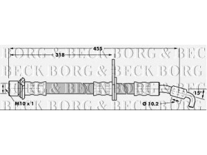 BORG & BECK BBH7240 stabdžių žarnelė 
 Stabdžių sistema -> Stabdžių žarnelės
9008094068, 9094702659, 9094702798