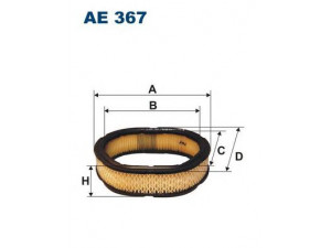 FILTRON AE367 oro filtras