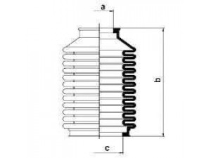 SPIDAN 83565 gofruotoji membrana, vairavimas 
 Vairavimas -> Gofruotoji membrana/sandarinimai
191419 831