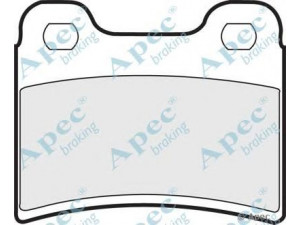 APEC braking PAD761 stabdžių trinkelių rinkinys, diskinis stabdys 
 Techninės priežiūros dalys -> Papildomas remontas
3323ZK20H, 3323ZK20H, 6500959, 91AB2K021BC