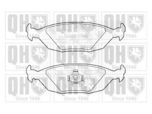 QUINTON HAZELL BP852 stabdžių trinkelių rinkinys, diskinis stabdys
4 196 317, 8 967 101, 8 967 119