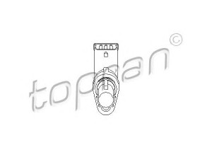 TOPRAN 207 847 RPM jutiklis, variklio valdymas 
 Elektros įranga -> Jutikliai
62 35 685, 62 35 715, 93183528
