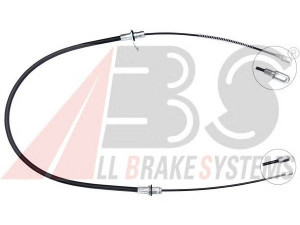 A.B.S. K19821 trosas, stovėjimo stabdys 
 Stabdžių sistema -> Valdymo svirtys/trosai
4721026AH