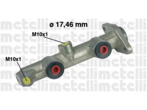 METELLI 05-0081 pagrindinis cilindras, stabdžiai 
 Stabdžių sistema -> Pagrindinis stabdžių cilindras
75491787, 95492940, 95493193, 95571755