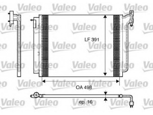 VALEO 817575 kondensatorius, oro kondicionierius 
 Oro kondicionavimas -> Kondensatorius
64 53 6 914 216, 64 53 8 381 543