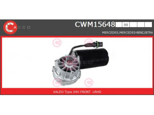 CASCO CWM15648GS valytuvo variklis 
 Priekinio stiklo valymo sistema -> Varikliukas, priekinio stiklo valytuvai
0018246801, A0018246801
