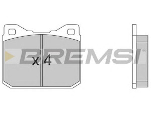 BREMSI BP2197 stabdžių trinkelių rinkinys, diskinis stabdys 
 Techninės priežiūros dalys -> Papildomas remontas
GBP630, 281698151, 281698151A, 281698151B