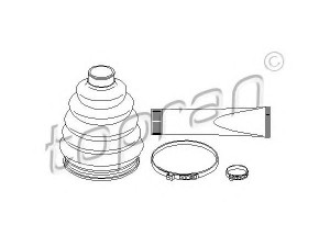 TOPRAN 206 989 gofruotoji membrana, kardaninis velenas 
 Ratų pavara -> Gofruotoji membrana
16 03 232, 16 03 278, 93173418