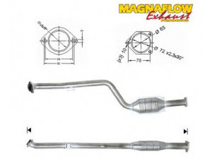 MAGNAFLOW 75031 katalizatoriaus keitiklis 
 Išmetimo sistema -> Katalizatoriaus keitiklis
2094901719