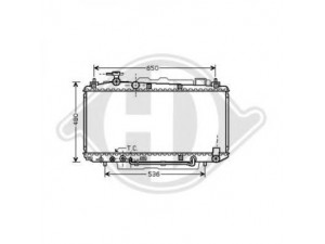DIEDERICHS 8668604 radiatorius, variklio aušinimas 
 Aušinimo sistema -> Radiatorius/alyvos aušintuvas -> Radiatorius/dalys
1640028140, 1640028190, 1640028460