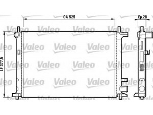 VALEO 731736 radiatorius, variklio aušinimas 
 Aušinimo sistema -> Radiatorius/alyvos aušintuvas -> Radiatorius/dalys
1001859, 1098807, 1001859, 1E05-15-200