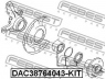 FEBEST DAC38764043-KIT rato guolis 
 Ašies montavimas/vairavimo mechanizmas/ratai -> Rato stebulė/montavimas -> Rato guolis
40210-33P02, 40210-33P07