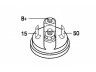 DA SILVA 026032 starteris 
 Elektros įranga -> Starterio sistema -> Starteris
195700503001, 60800295, 46231592