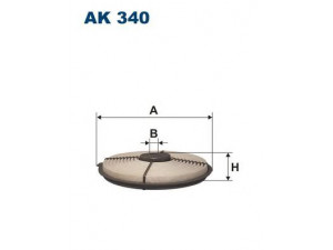 FILTRON AK340 oro filtras 
 Filtrai -> Oro filtras
351, 1480111100, 1780110030, 178011003083