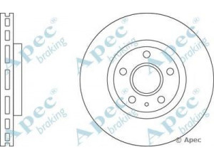 APEC braking DSK2699 stabdžių diskas 
 Dviratė transporto priemonės -> Stabdžių sistema -> Stabdžių diskai / priedai
13501308, 13502214