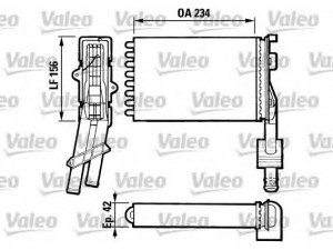 VALEO 883971 šilumokaitis, salono šildymas 
 Šildymas / vėdinimas -> Šilumokaitis
7701032297