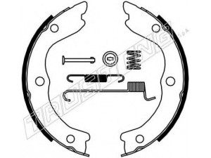 TRUSTING 067.196K stabdžių trinkelių komplektas, stovėjimo stabdis 
 Stabdžių sistema -> Rankinis stabdys