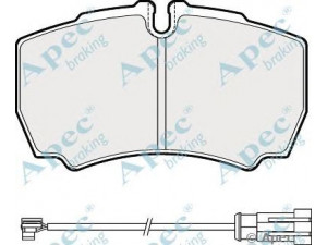 APEC braking PAD1992 stabdžių trinkelių rinkinys, diskinis stabdys 
 Techninės priežiūros dalys -> Papildomas remontas
42470841