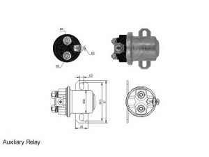 ERA 227309 solenoidinis jungiklis, starteris
6C4511001AA