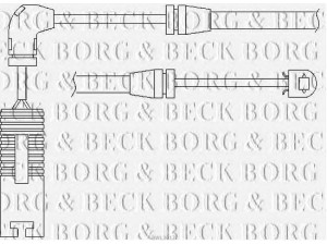 BORG & BECK BWL3012 įspėjimo kontaktas, stabdžių trinkelių susidėvėjimas 
 Stabdžių sistema -> Susidėvėjimo indikatorius, stabdžių trinkelės
34356751311
