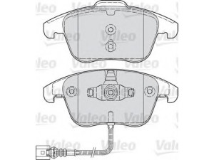 VALEO 601036 stabdžių trinkelių rinkinys, diskinis stabdys 
 Techninės priežiūros dalys -> Papildomas remontas
5N0698151, 5N0698151