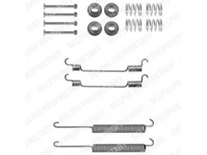 DELPHI LY1302 priedų komplektas, stabdžių trinkelės 
 Stabdžių sistema -> Būgninis stabdys -> Dalys/priedai