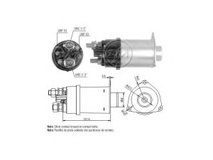 ERA 227334 solenoidinis jungiklis, starteris