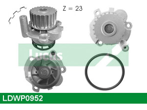 LUCAS ENGINE DRIVE LDWP0952 vandens siurblys 
 Aušinimo sistema -> Vandens siurblys/tarpiklis -> Vandens siurblys
06F121011, 06F121011X, 06F121011