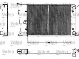 VALEO 883433 radiatorius, variklio aušinimas