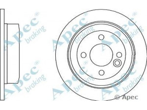 APEC braking DSK2849 stabdžių diskas 
 Stabdžių sistema -> Diskinis stabdys -> Stabdžių diskas
34216774987