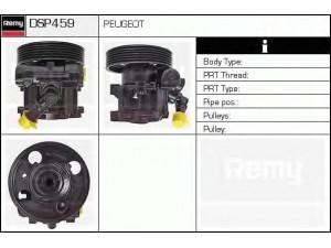 DELCO REMY DSP459 hidraulinis siurblys, vairo sistema 
 Vairavimas -> Vairo pavara/siurblys