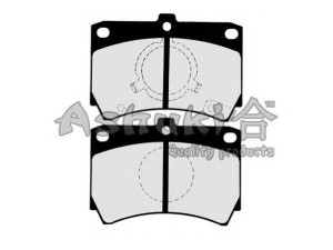 ASHUKI M044-01K stabdžių trinkelių rinkinys, diskinis stabdys
BL53-33-28Z9A/BG34