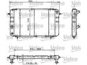 VALEO 730034 radiatorius, variklio aušinimas 
 Aušinimo sistema -> Radiatorius/alyvos aušintuvas -> Radiatorius/dalys
7700757857