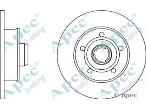 APEC braking DSK2933 stabdžių diskas 
 Dviratė transporto priemonės -> Stabdžių sistema -> Stabdžių diskai / priedai
8D0615601B